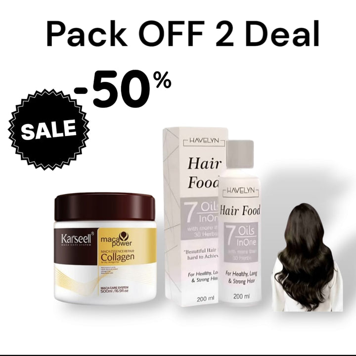 Karseell Hair Mask + Hair Food Oil Pack OFF 2